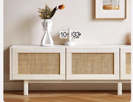 GENJI Santiago Minimalist Oak Storage TV Cabinet from GENJI