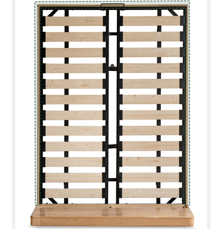 GENJI Santiago Minimalist Solid Wood Double Bed from GENJI