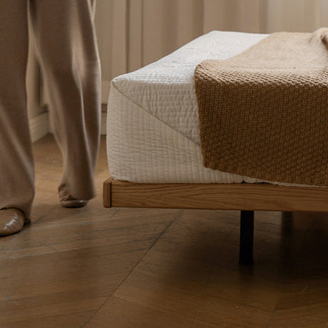 GENJI Santiago Minimalist Solid Wood Double Bed from GENJI