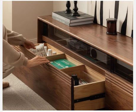 GENJI Sapporo Elegant Solid Wood TV Cabinet from GENJI