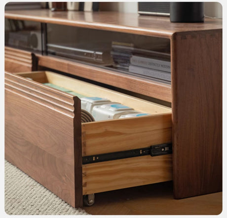 GENJI Sapporo Elegant Solid Wood TV Cabinet from GENJI