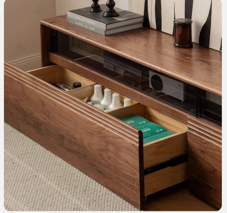 GENJI Sapporo Elegant Solid Wood TV Cabinet from GENJI
