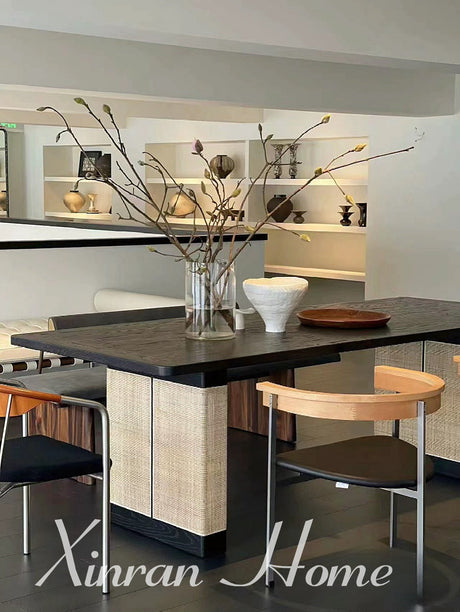 GENJI Sapporo Elegant Wabi-Sabi Dining Table from GENJI