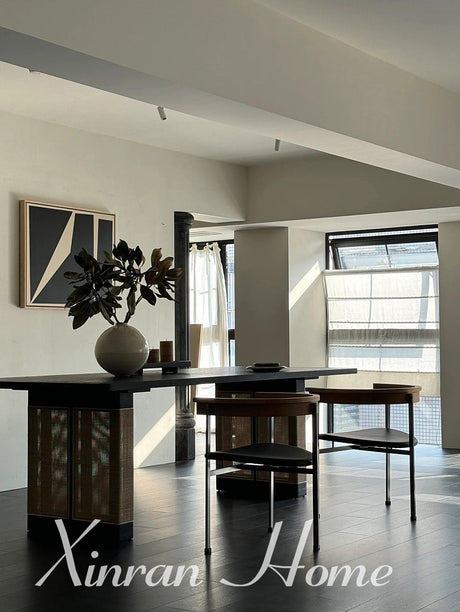 GENJI Sapporo Elegant Wabi-Sabi Dining Table from GENJI