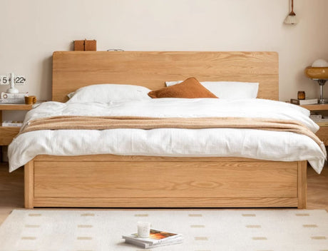 GENJI Takamatsu Elegant Solid Wood Drawer Bed from GENJI