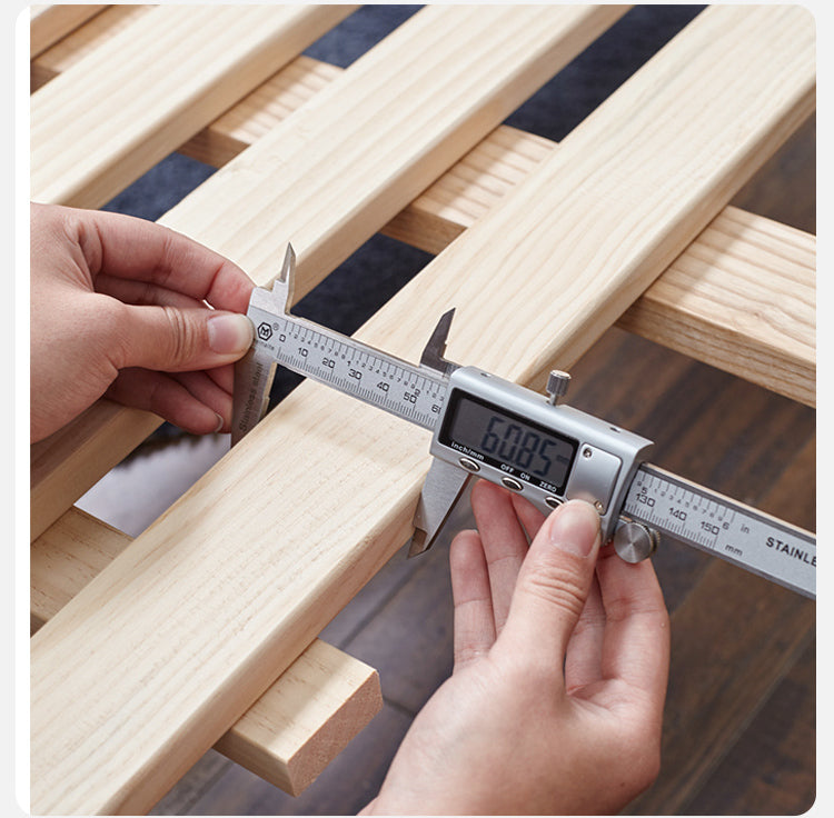 GENJI Takamatsu Elegant Solid Wood Drawer Bed from GENJI
