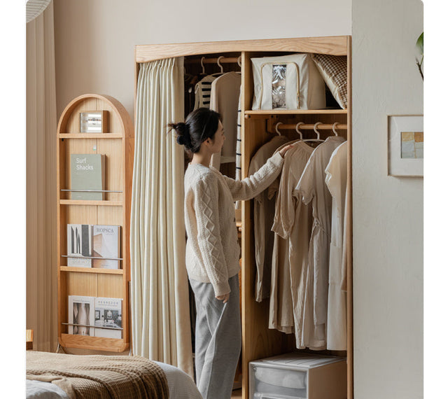 GENJI Takumi Elegant Solid Wood Wardrobe from GENJI