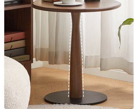 GENJI Tamsin Elegant Wooden Small Round Table from GENJI
