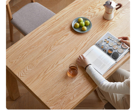 GENJI Tetsuya Elegant Solid Wood Dining Table Set from GENJI