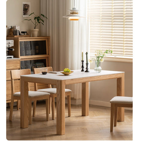 GENJI Tetsuya Elegant Solid Wood Dining Table Set from GENJI