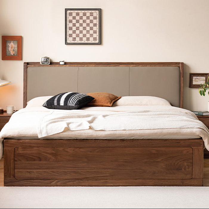 GENJI Tsubaki Elegant Wooden Storage Bed from GENJI