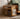GENJI Tsubasa Rustic Minimalist Solid Wood Side Table from GENJI