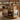 GENJI Tsubasa Rustic Minimalist Solid Wood Side Table from GENJI