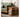 GENJI Tsubasa Rustic Minimalist Solid Wood Side Table from GENJI