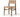GENJI Tsubasa Vintage Solid Wood Rattan Dining Chair from GENJI