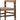 GENJI Tsubasa Vintage Solid Wood Rattan Dining Chair from GENJI