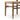GENJI Tsubasa Vintage Solid Wood Rattan Dining Chair from GENJI
