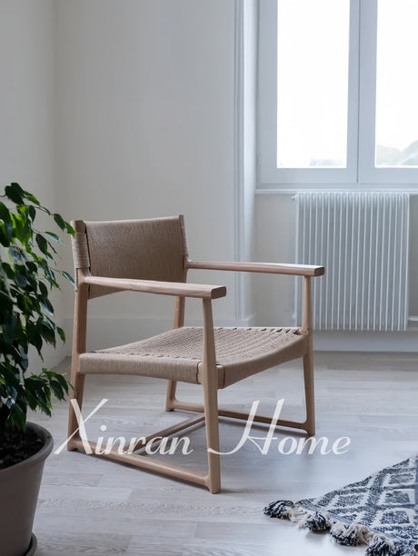 GENJI Yamanashi Rustic Elegant Rattan Leisure Chair from GENJI