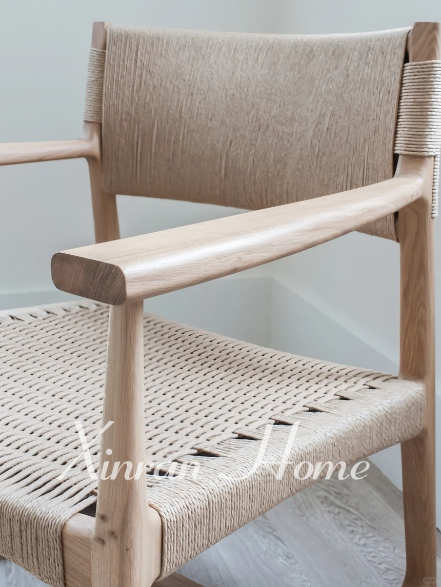 GENJI Yamanashi Rustic Elegant Rattan Leisure Chair from GENJI
