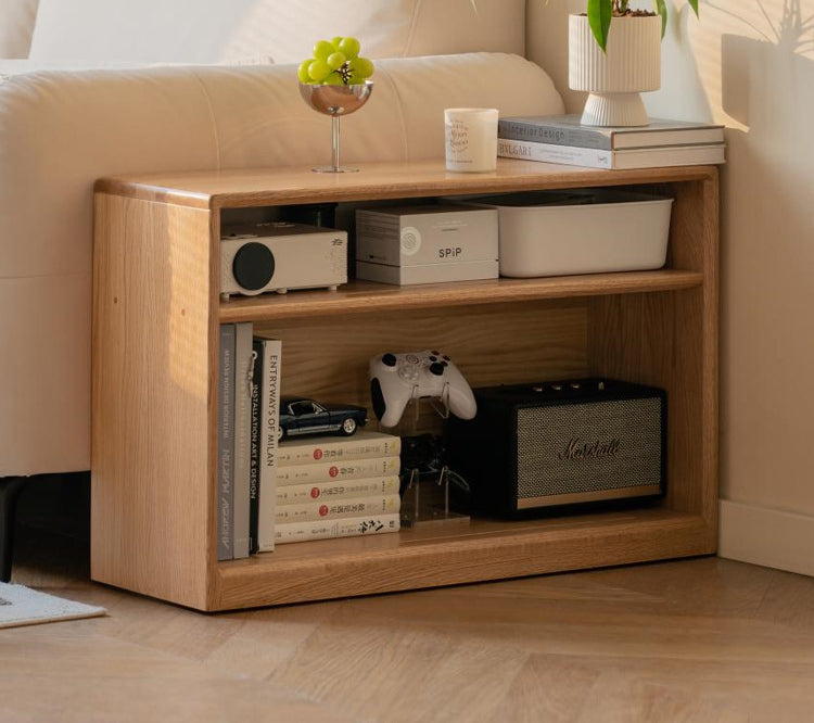 GENJI Yasmin Sleek Solid Wood Side Table from GENJI