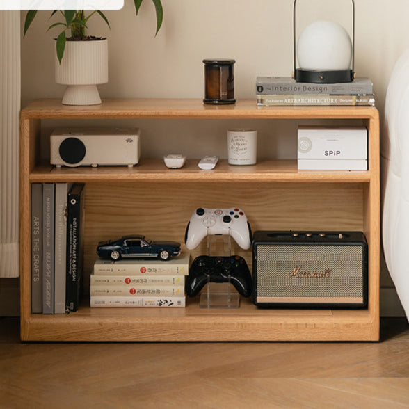 GENJI Yasmin Sleek Solid Wood Side Table from GENJI