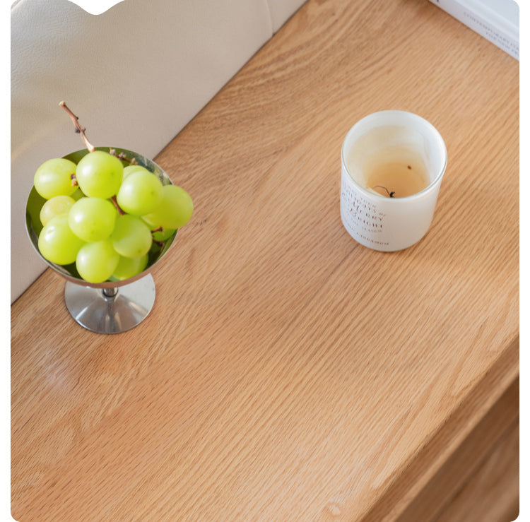 GENJI Yasmin Sleek Solid Wood Side Table from GENJI