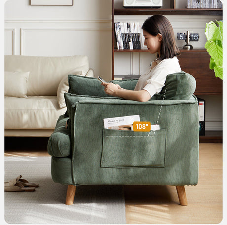 GENJI Yūrei Modern Minimalistic Leisure Sofa from GENJI