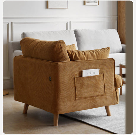 GENJI Yūrei Modern Minimalistic Leisure Sofa from GENJI