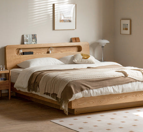 GENJI Yuzuki Minimalist Wooden Bed Storage Box Modern Design from GENJI