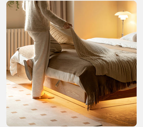 GENJI Yuzuki Minimalist Wooden Bed Storage Box Modern Design from GENJI