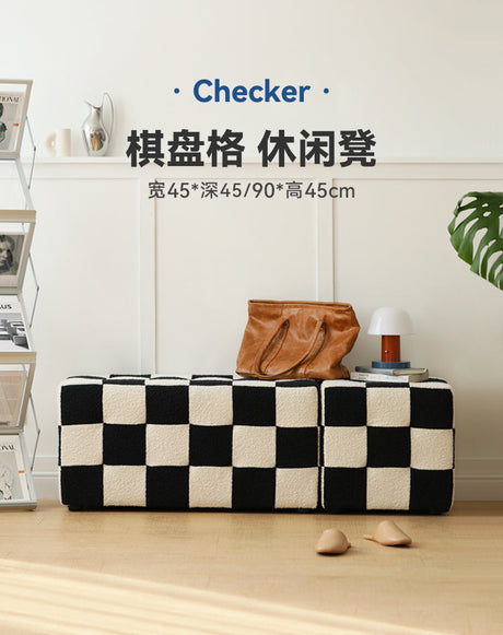 HANKE Azura Contemporary Chic Makeup Stool from HANKE