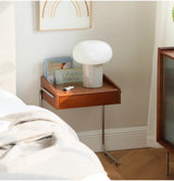 HANKE Barcelona  Cherry-Wood Bauhaus Bedside Table from HANKE