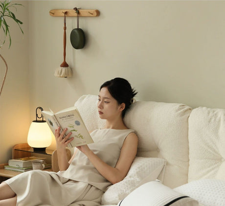 HANKE Elowen Luxurious Solid Wood Cloud Bed from HANKE