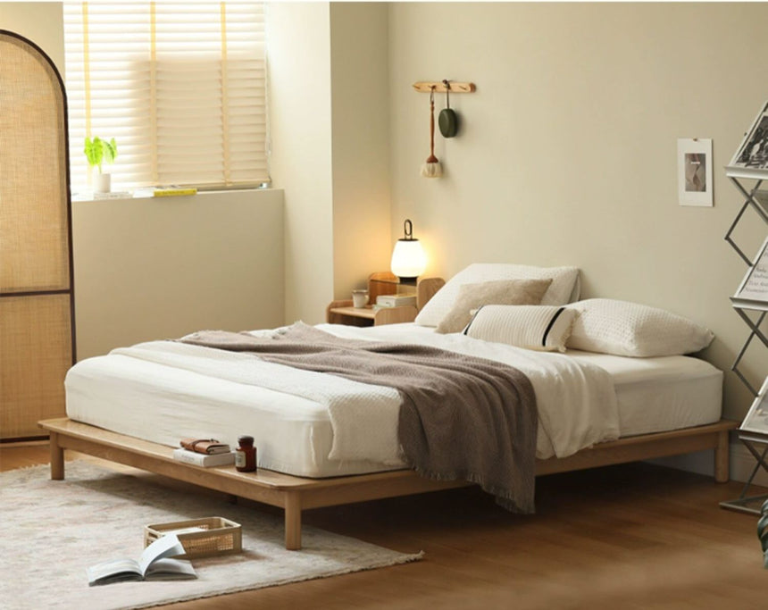 HANKE Elowen Luxurious Solid Wood Cloud Bed from HANKE