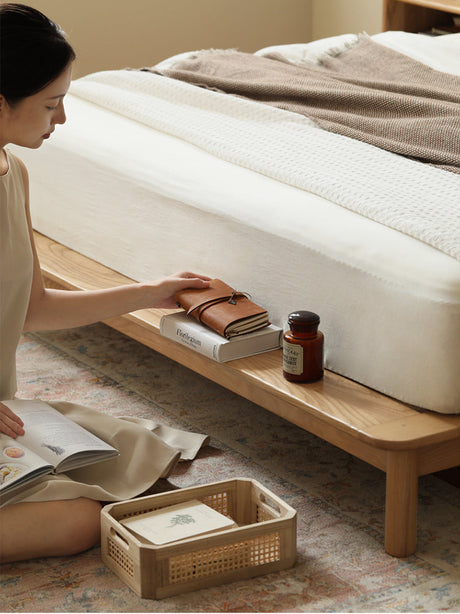 HANKE Elowen Luxurious Solid Wood Cloud Bed from HANKE
