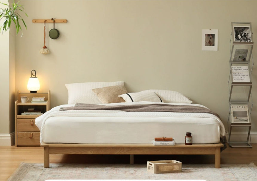 HANKE Elowen Luxurious Solid Wood Cloud Bed from HANKE