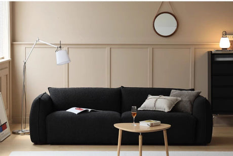 HANKE Elowen Stylish Minimalist Black Sofa from HANKE