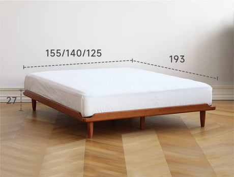 HANKE Isabell Elegant Cherrywood Tatami Bed Frame from HANKE