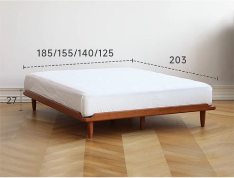 HANKE Isabell Elegant Cherrywood Tatami Bed Frame from HANKE