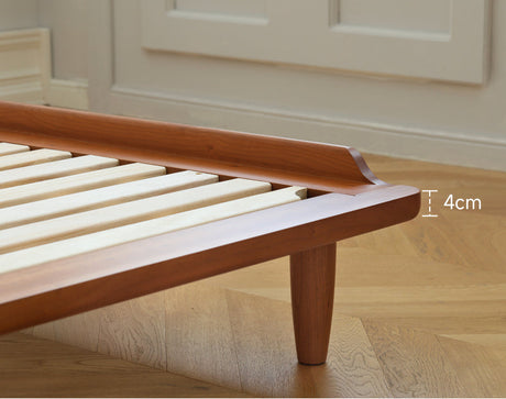 HANKE Isabell Elegant Cherrywood Tatami Bed Frame from HANKE