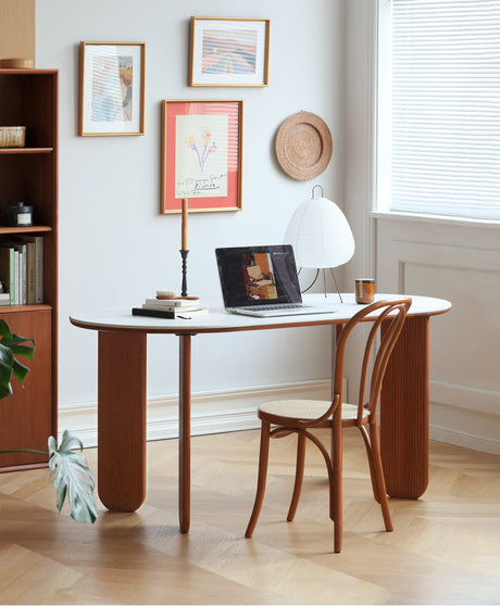 HANKE Lorian Elliptical Compact Italian Dining Table from HANKE