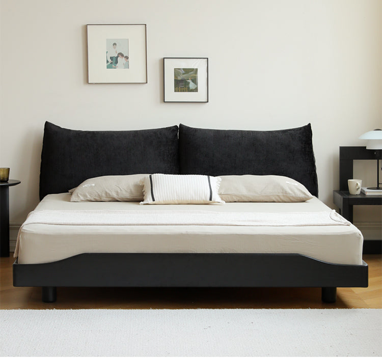 HANKE Yamato Rustic Luxury Soft Bag Bedside Double Bed from HANKE
