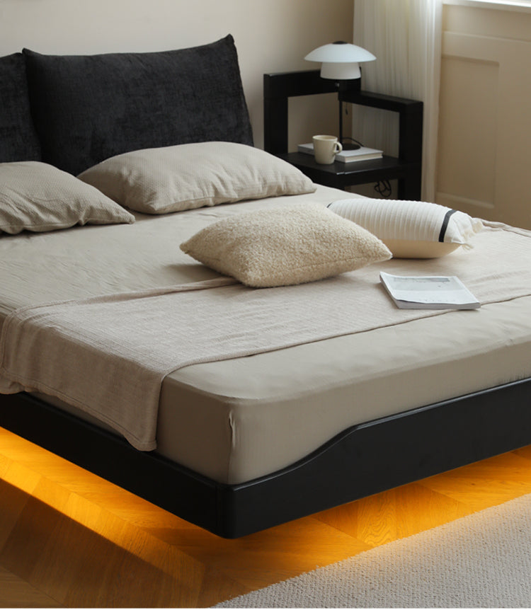 HANKE Yamato Rustic Luxury Soft Bag Bedside Double Bed from HANKE