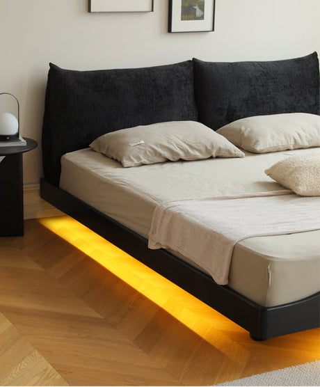 HANKE Yamato Rustic Luxury Soft Bag Bedside Double Bed from HANKE