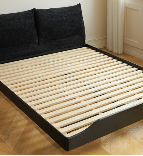 HANKE Yamato Rustic Luxury Soft Bag Bedside Double Bed from HANKE