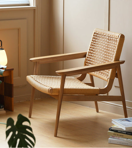 HANKE Yushiro Elegant Natural Wood Reading Stand for Leisure Sofa from HANKE