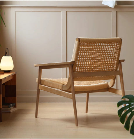 HANKE Yushiro Elegant Natural Wood Reading Stand for Leisure Sofa from HANKE