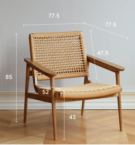 HANKE Yushiro Elegant Natural Wood Reading Stand for Leisure Sofa from HANKE