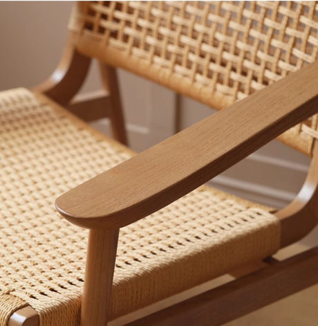 HANKE Yushiro Elegant Natural Wood Reading Stand for Leisure Sofa from HANKE