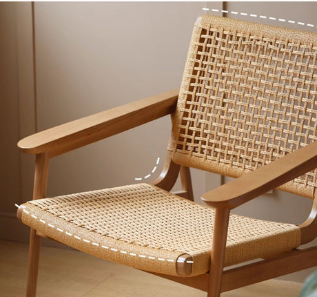 HANKE Yushiro Elegant Natural Wood Reading Stand for Leisure Sofa from HANKE